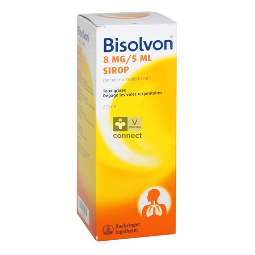 Bisolvon Sirop 8 Mg/5 ml 250 ml