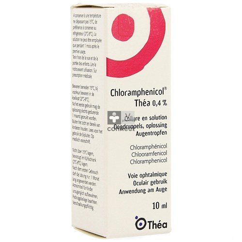 Chloramphenicol Thea 0,4% Oogdruppels 10ml