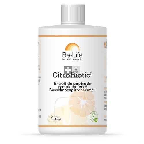 Be-Life Citrobiotic Extrait De Pepins De Pamplemousse 250 ml