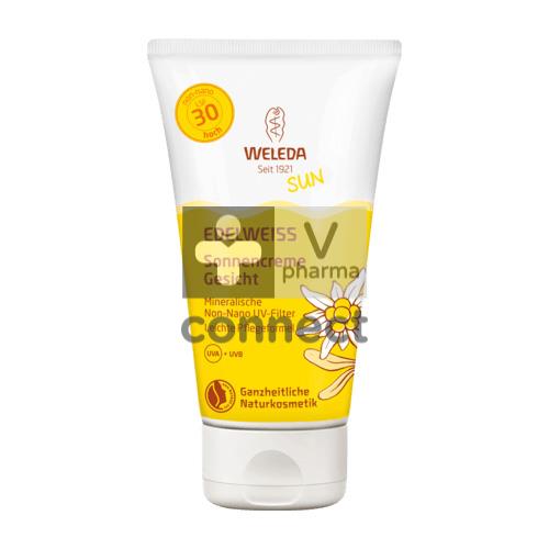 Weleda Edelweiss Crème Solaire Visage SPF30 50 ml