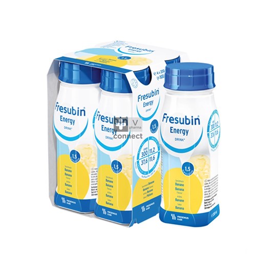 Fresubin Energy Drink Banane 4 pièces