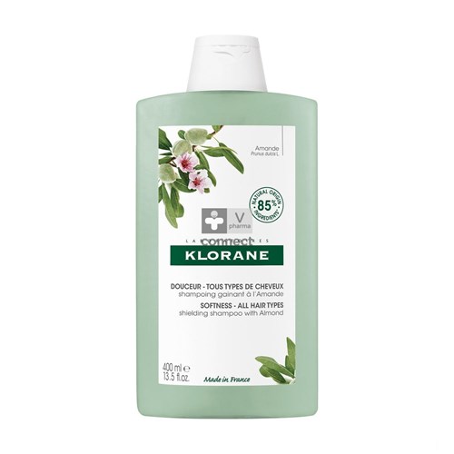 Klorane Amande Shampoing 400 ml