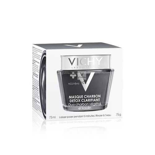 Vichy Pt Masker Houtskool Detox 75ml