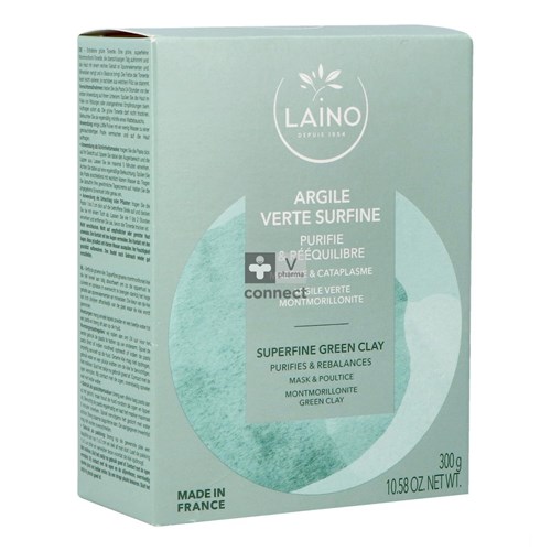 Laino Argile Pdr Surfine Verte Etui 300g