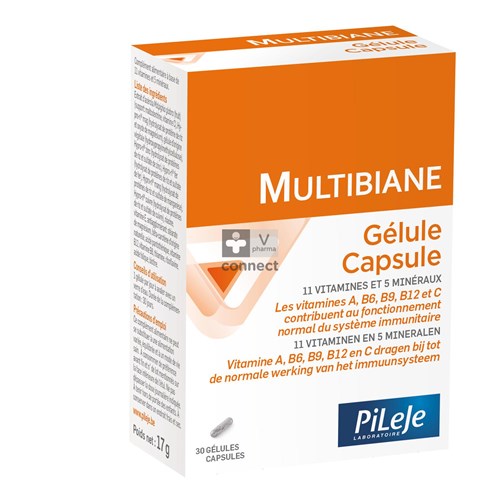 Pileje Multibiane 30 Capsules