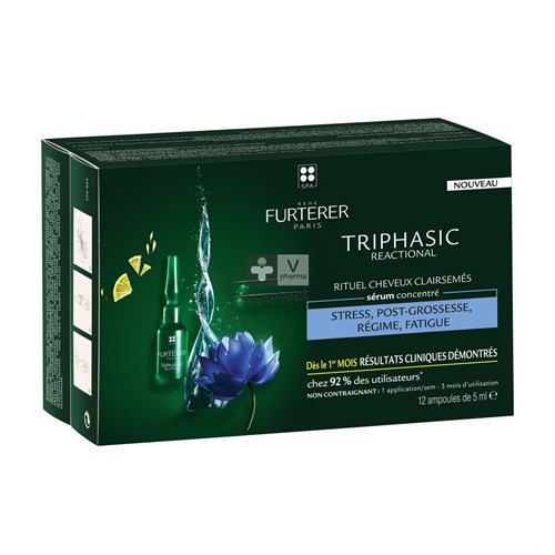 Furterer Triphasic Reactional 12 Ampoules