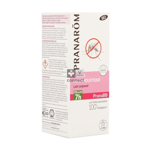 Pranarom PranaBB Roller Anti-Moustique Lait Corporel 30 ml