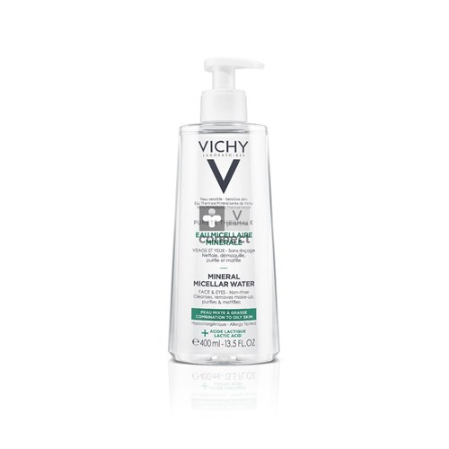 Vichy Pt Micellair Water Vette Gemengde Huid 400ml