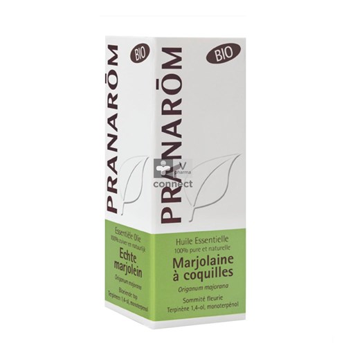 Pranarom Marjolaine à Coquilles Huile Essentielle Bio 5 ml