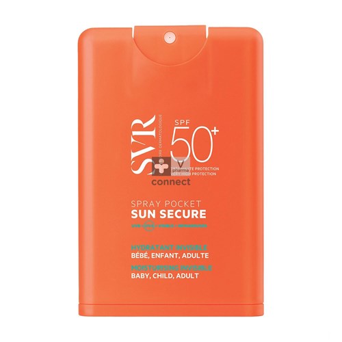 Svr Sun Secure Spray Pocket Spf50+ 20ml