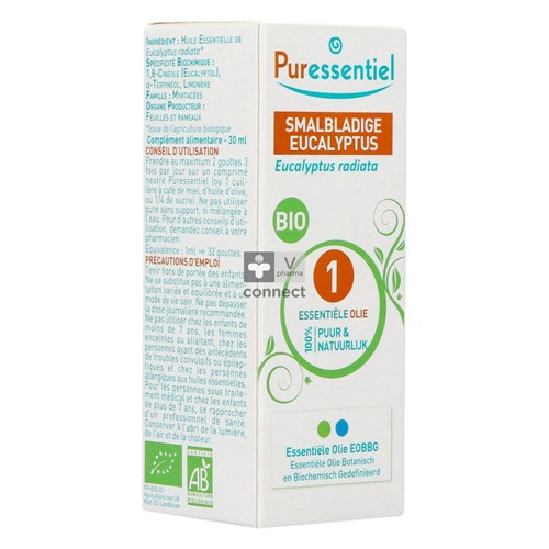 Puressentiel Huile Essentielle Eucalyptus Radié Bio30 ml