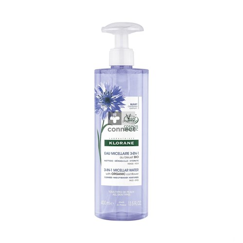 Klorane Bleuet Eau Micellaire Démaquillante 400 ml