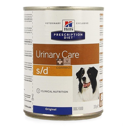 Hills Prescription Diet S/D Canine 370 g 12 Boites