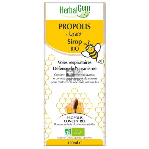 Herbalgem Propolis Siroop Junior Bio 150ml