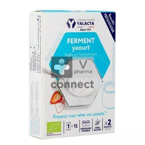 Yalacta Ferment Yoghurt Bio 2x4g