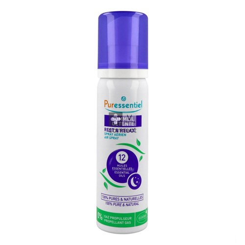 Puressentiel Sommeil Détente Spray aux 12 Huiles Essentielles 75 ml