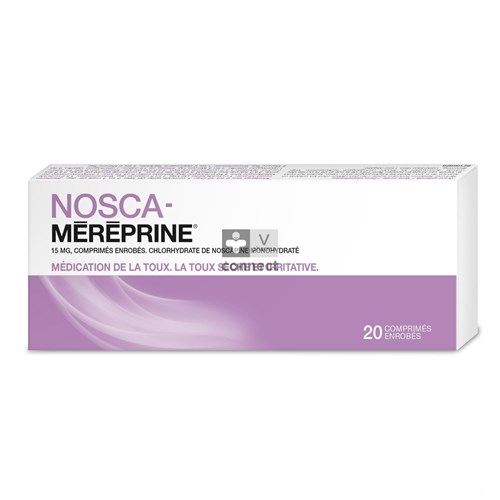 Nosca-mereprine 15mg Omhulde Tabl 20