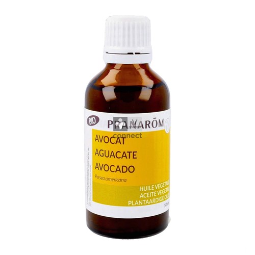 Pranarom Avocat Huile Végétale Bio 50 ml