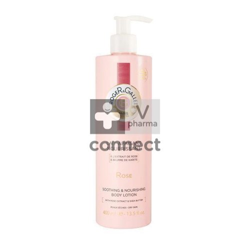 Roger & Gallet Lait Corps Rose 400 ml