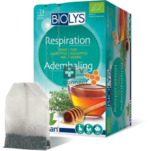 Biolys Infusion Thym/Eucalyptus/Miel 24 Promo