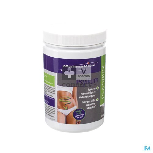 Mannavital Psyllium Platinum Pdr 300g