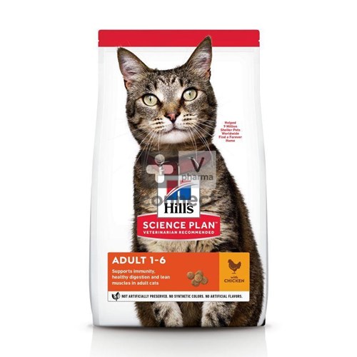 Hills Sc.plan Feline Adult Chicken 10kg 4296n