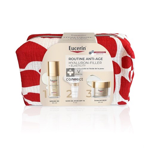 Eucerin Coffret Trousse Hyaluron Filler + Elasticity Routine