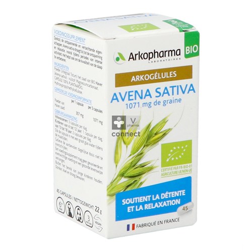 Arko Avena Sativa Bio 45 Capsules