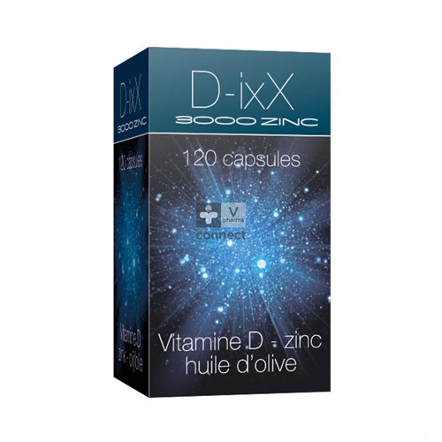 D-Ixx 3000 Zinc 120 Capsules