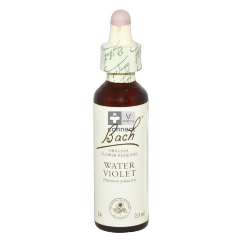 Bach Flower Remedie 34 Water Violet 20ml