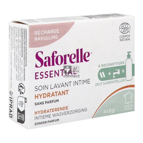 Saforelle Essent.hydra Int. Wasopl. Pdr Navul.4x6g