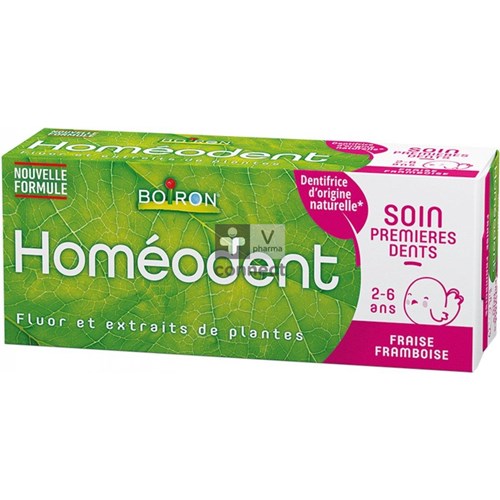 Homeodent 1st Teeth Care Strawb.&raspb. Tandp.50ml