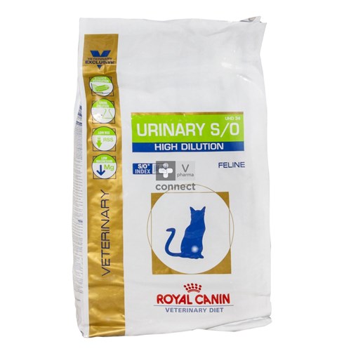 Vdiet Urinary High Dilution Feline 7kg