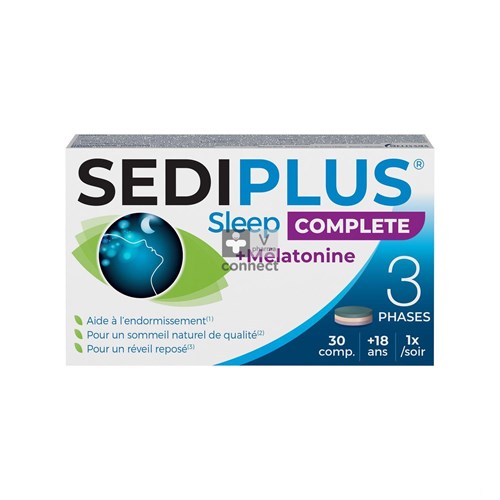 Sediplus Sleep Complete 30 Comprimés