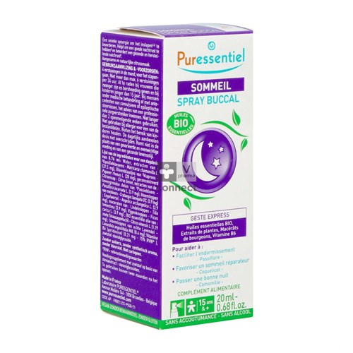 Puressentiel Slaap Mondspray 20ml