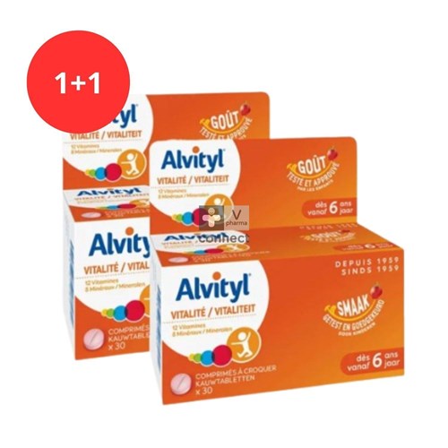 Alvityl Vitalite Comp Croq Duo 30X2 Promo -10 €