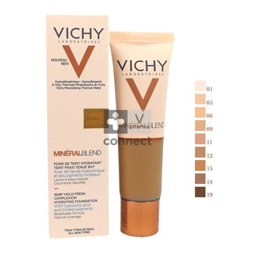 Vichy Mineralblend Fdt Copper 18 30ml