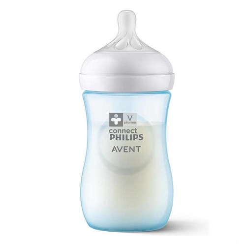 Avent Natural 3.0 Biberon Bleu 260 ml