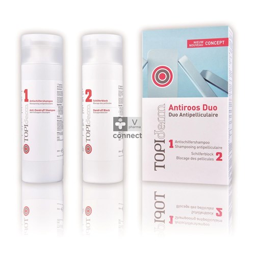 Topiderm Shampoo Duo Sh + Schilferblock 2x200ml