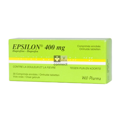 Epsilon Comprimes Enrobes 30 x 400 Mg