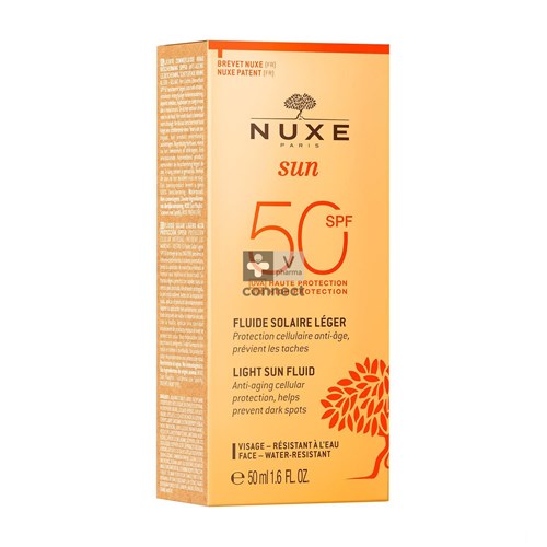 Nuxe Sun Fluide Visage Spf50 50ml Nf