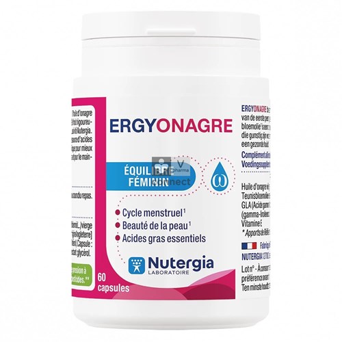 Nutergia Ergy-Onagre 60 Capsules