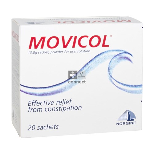 Movicol Sachets Zakjes 20 X 13,8 Pi Pharma Pip