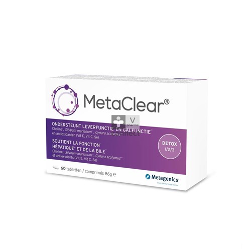 Metaclear Tabl 60 Metagenics