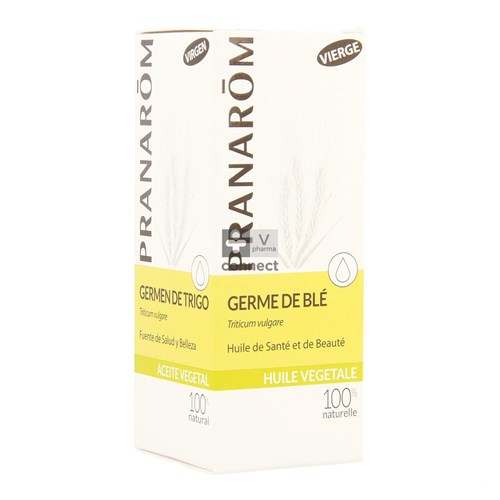 Pranarom Germe de Ble Huile Végétale 50 ml