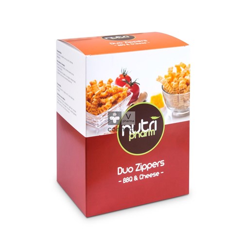 Nutripharm Duo De Zippers Cheese & Bbq