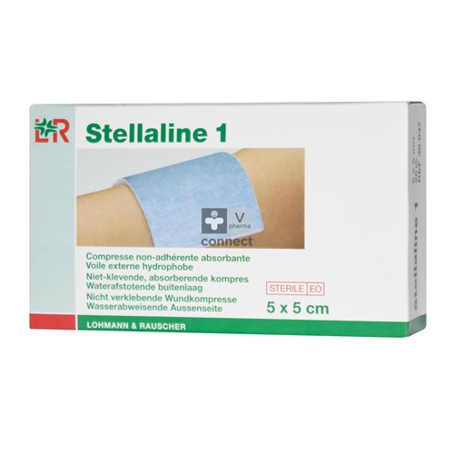 Stellaline 1 Compresses Steriles 5cmx5cm  26 Pieces