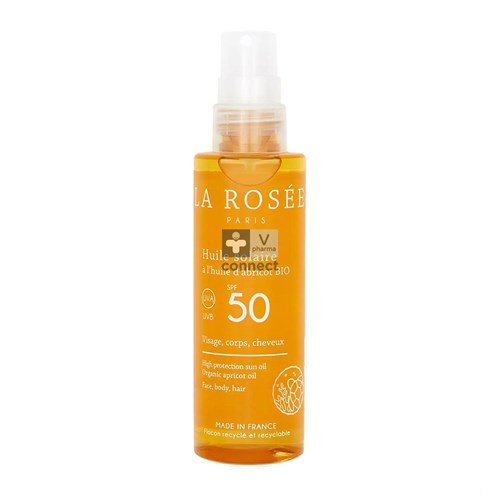 La Rosee Bio Zonneolie Abrikoos Bio Ip50 Fl 150ml