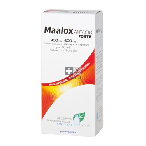 Maalox Antacid Forte 900/600 Susp 355ml