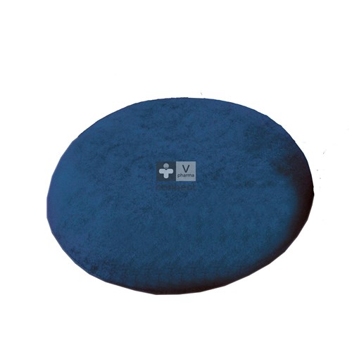 Coussin Troue Mousse Latex Rond 42Cm + Housse